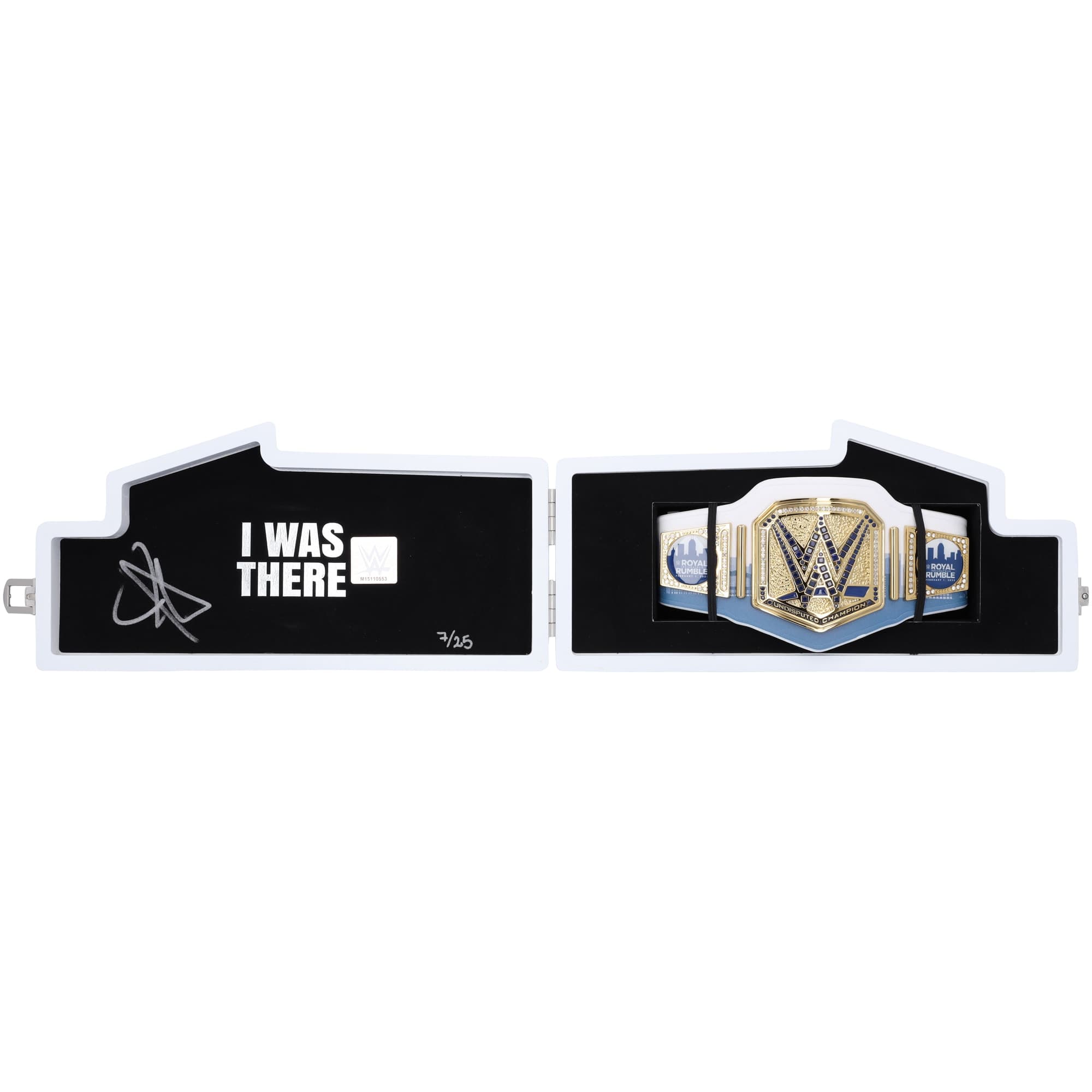 2025 Royal Rumble Racecar Mini Title Belt