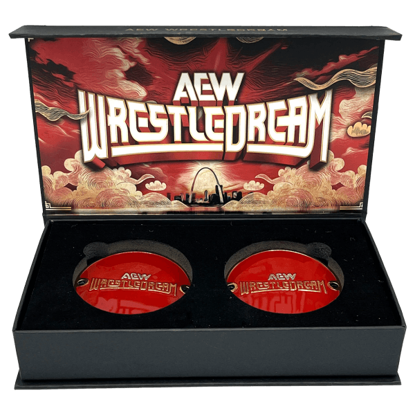 AEW WrestleDream Championship Side Plate Set