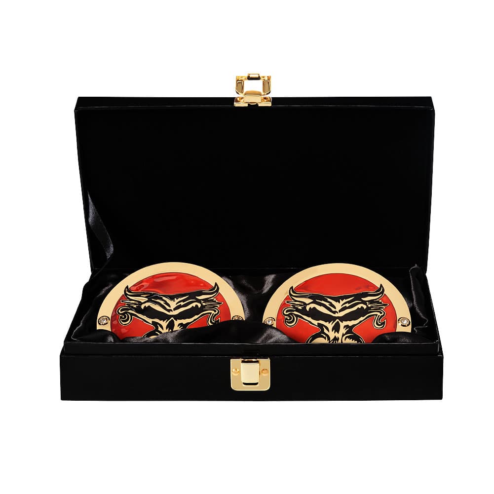 Brock Lesnar WWE World Heavyweight Championship Side Plate Set
