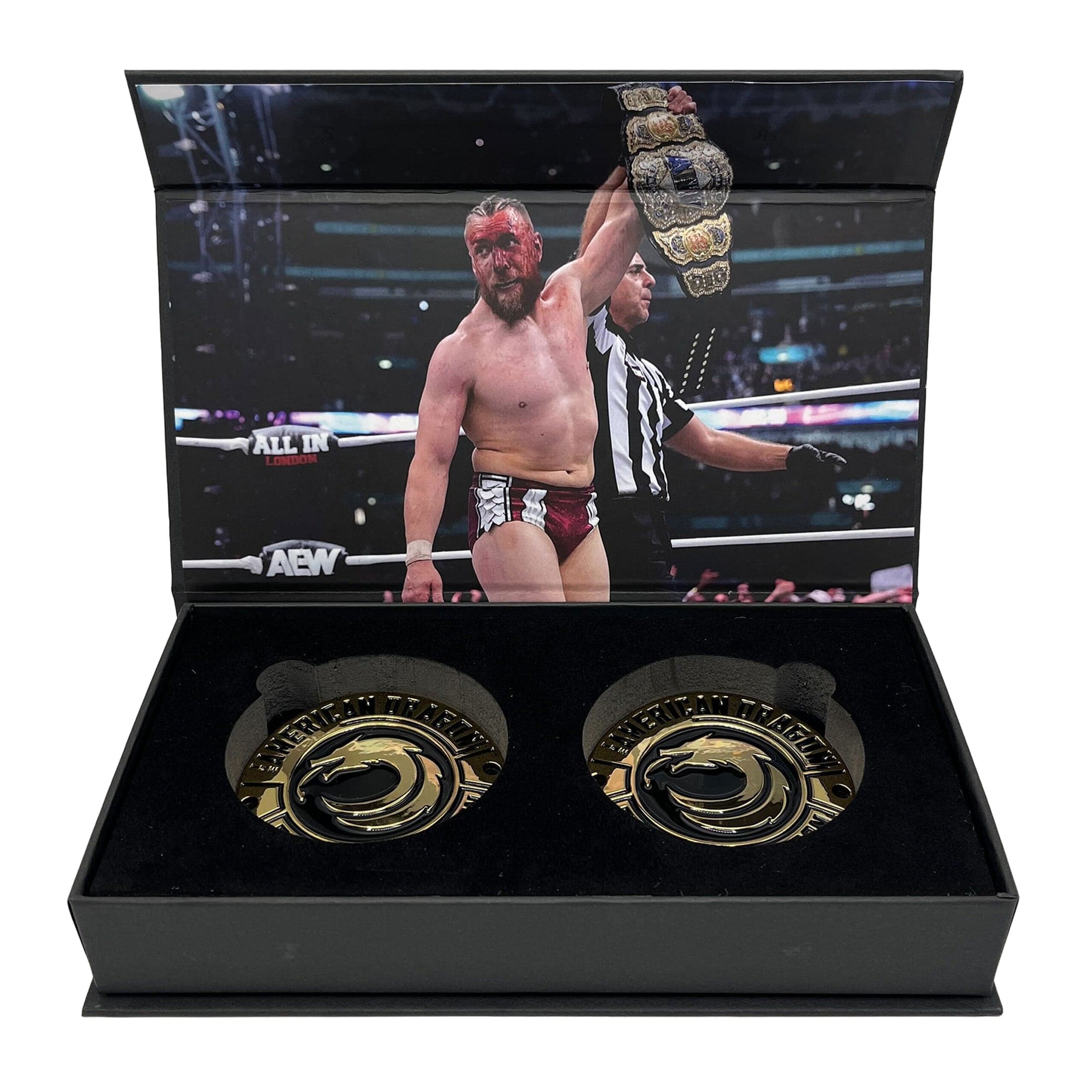 Bryan Danielson Championship Side Plate Set