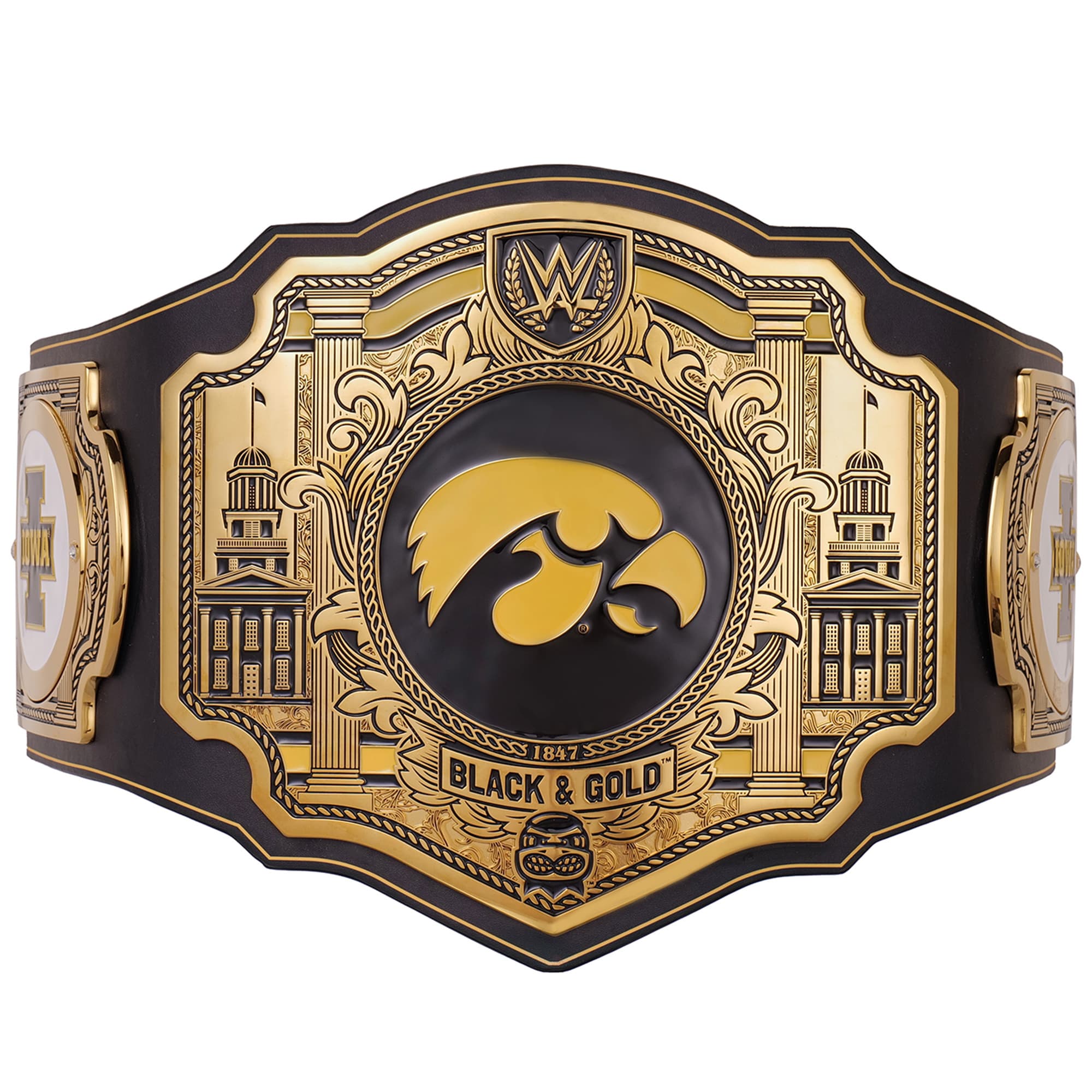 Iowa Hawkeyes WWE Legacy Title Belt
