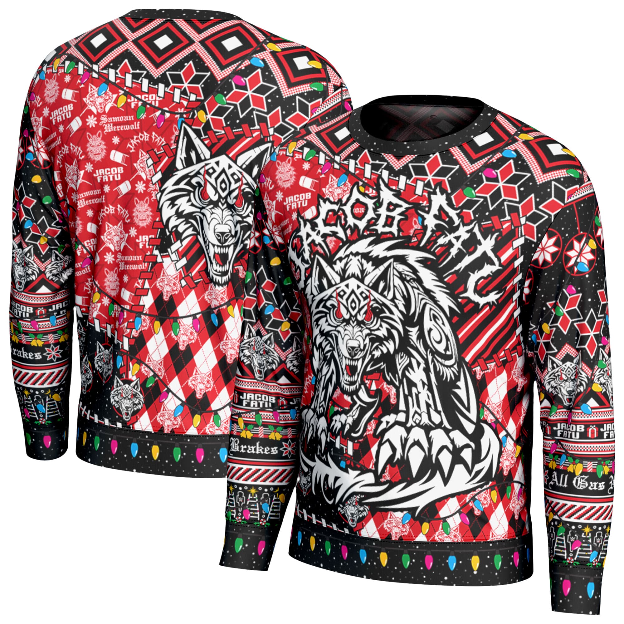 Jacob Fatu Holiday Sweater