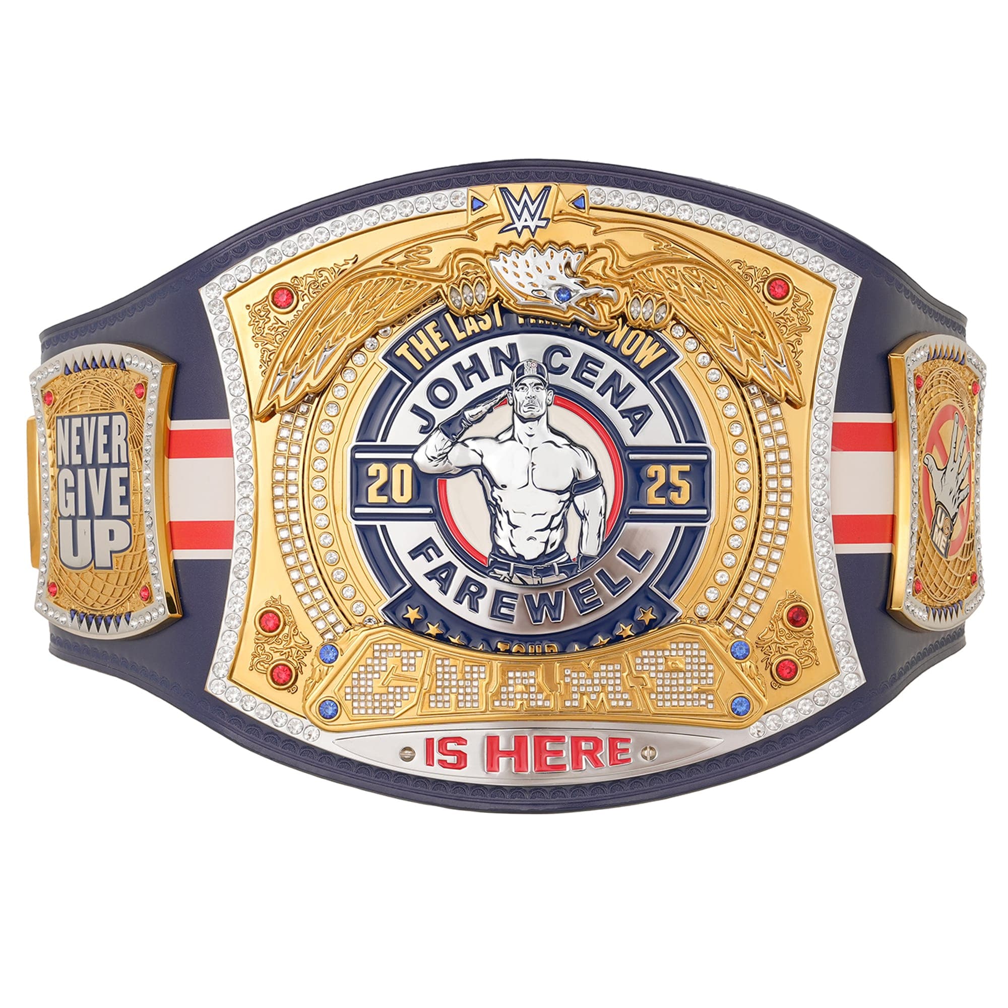 John Cena Farewell Tour 2025 Chicago WWE Championship Spinner Title Belt