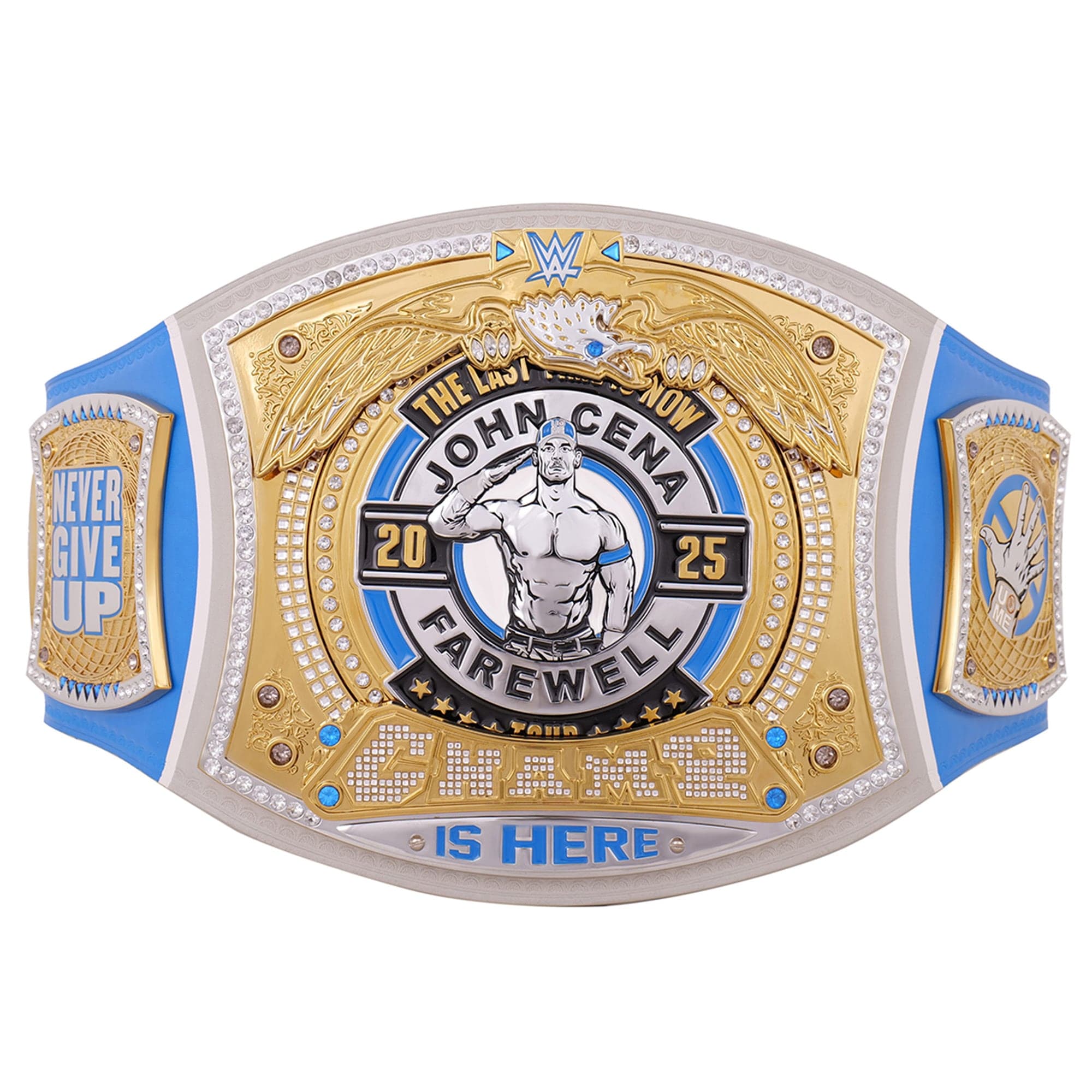 John Cena Farewell Tour 2025 Grand Rapids WWE Championship Spinner Belt
