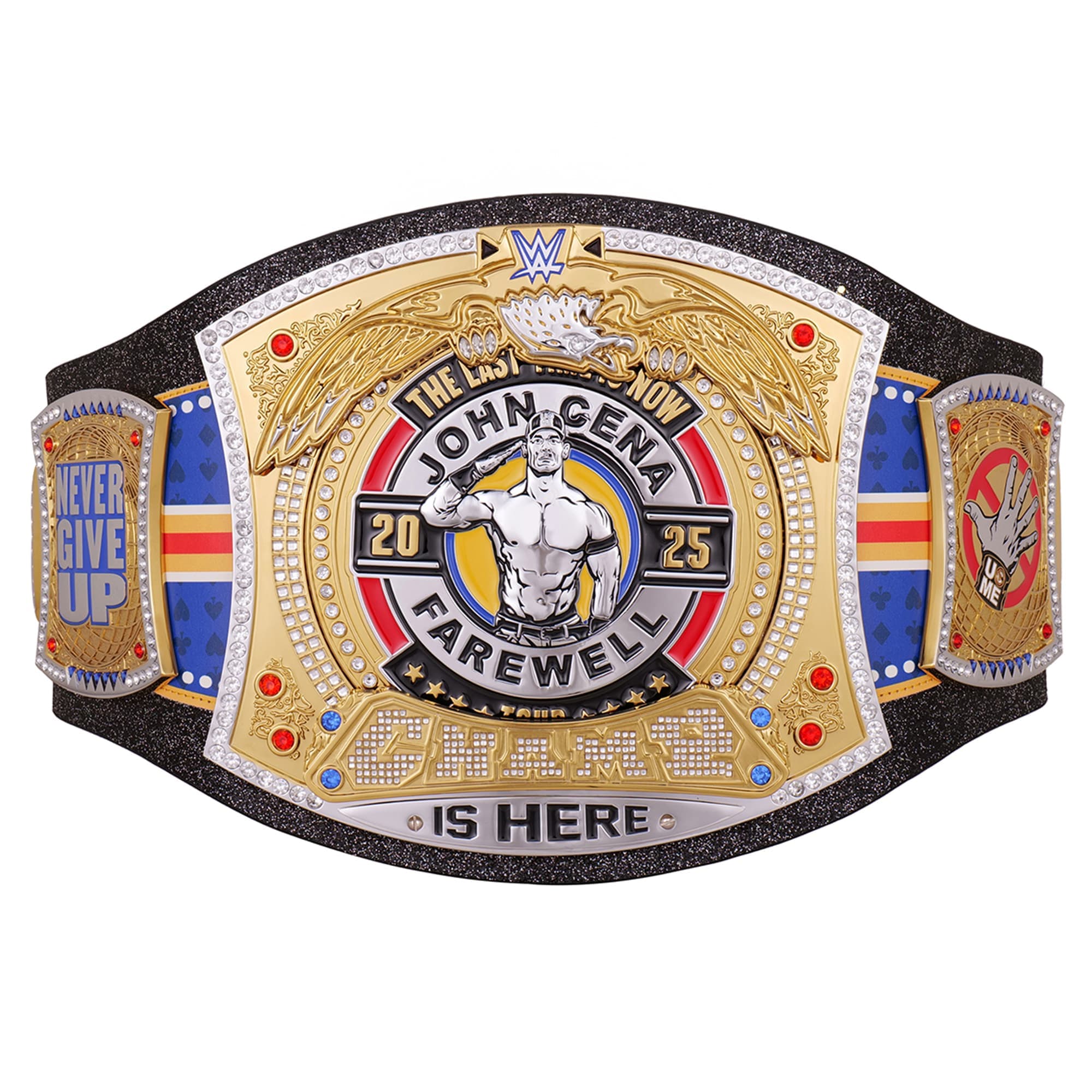 John Cena Farewell Tour 2025 Las Vegas WWE Championship Replica Title Belt