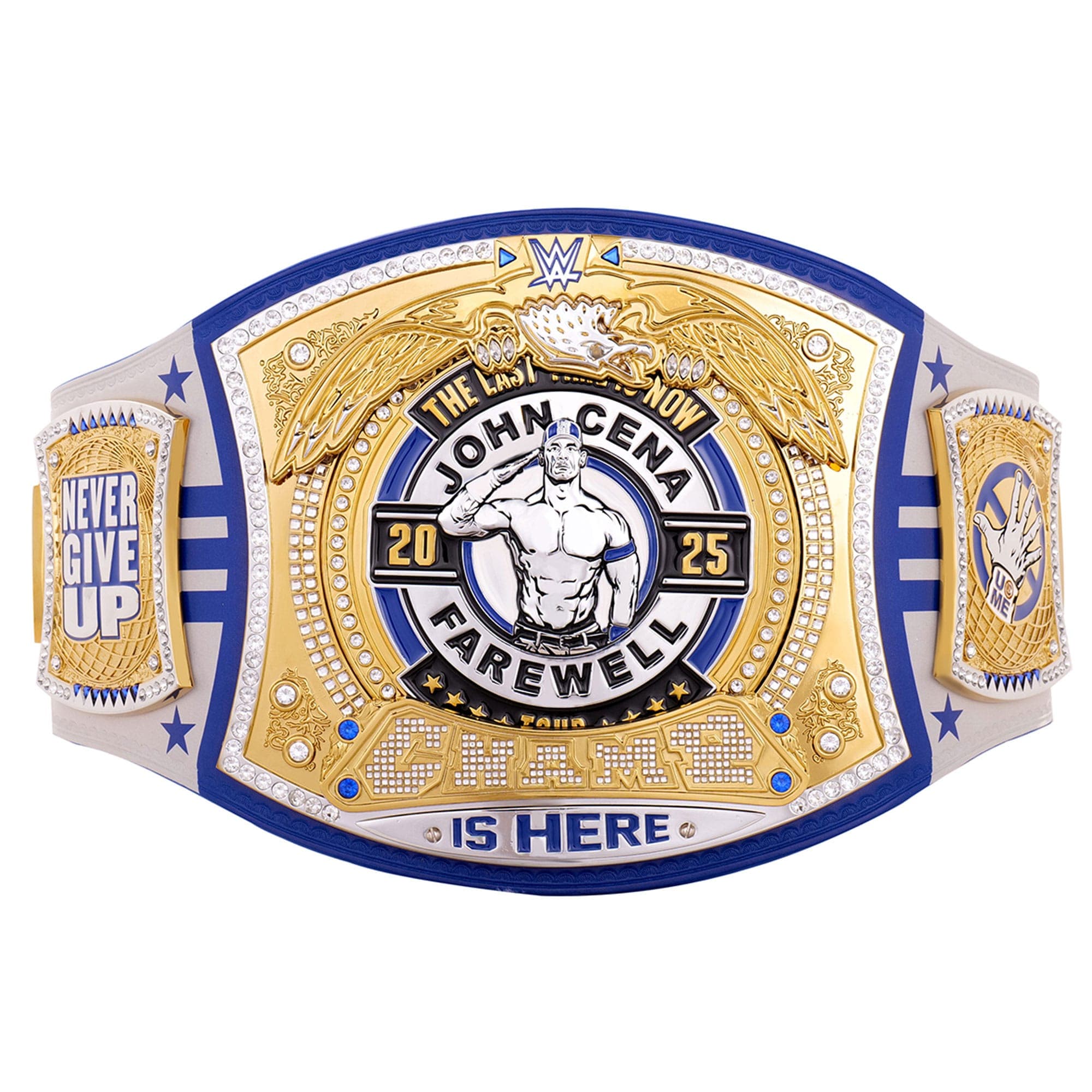 John Cena Farewell Tour 2025 Lexington Spinner Championship Replica Title Belt