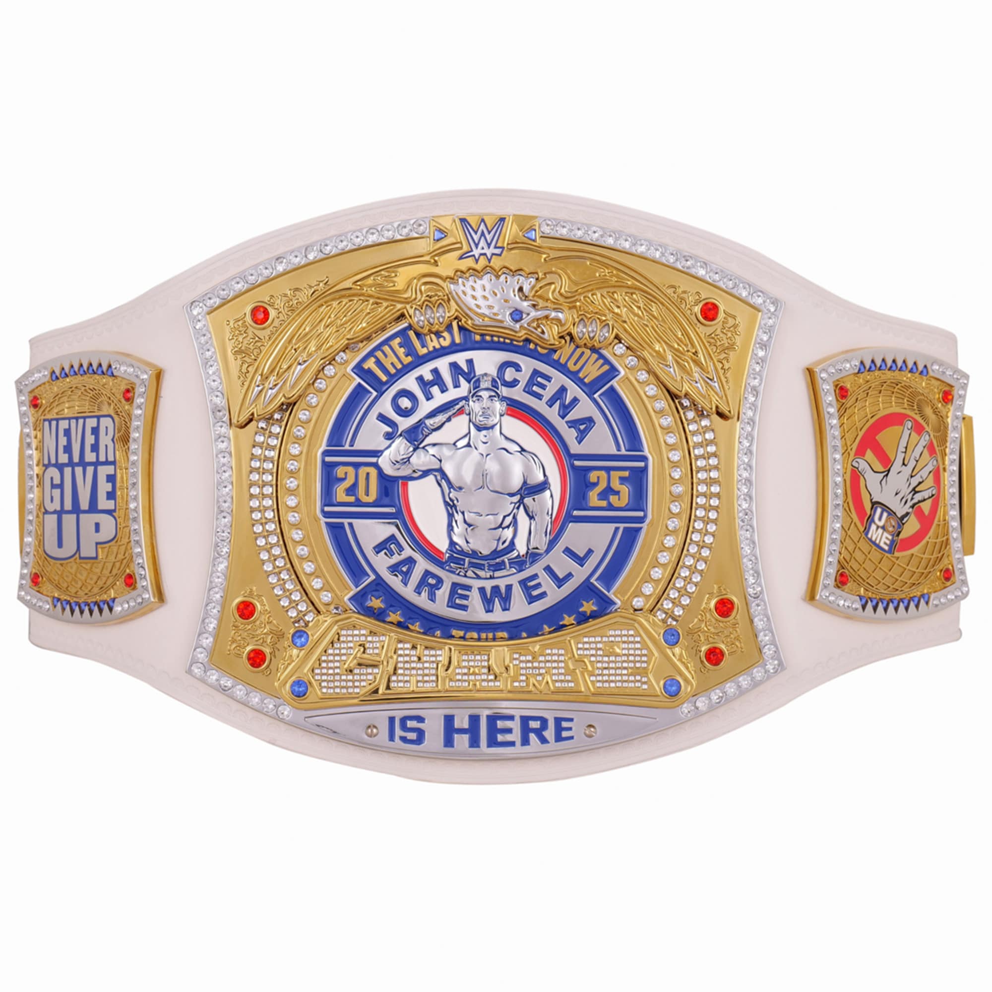John Cena Farewell Tour 2025 Los Angeles WWE Championship Spinner Replica Title Belt