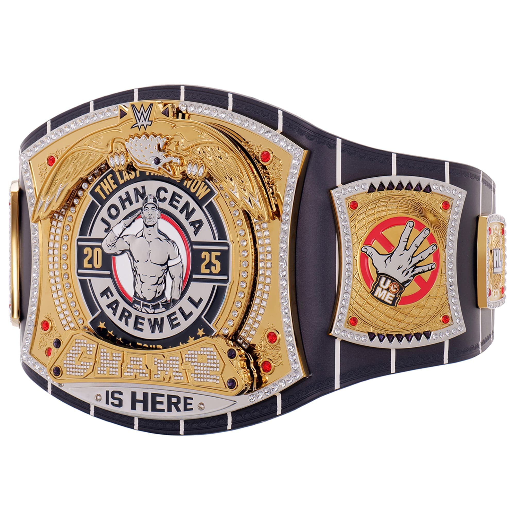 John Cena Farewell Tour 2025 NYC Spinner Championship Replica Title Belt