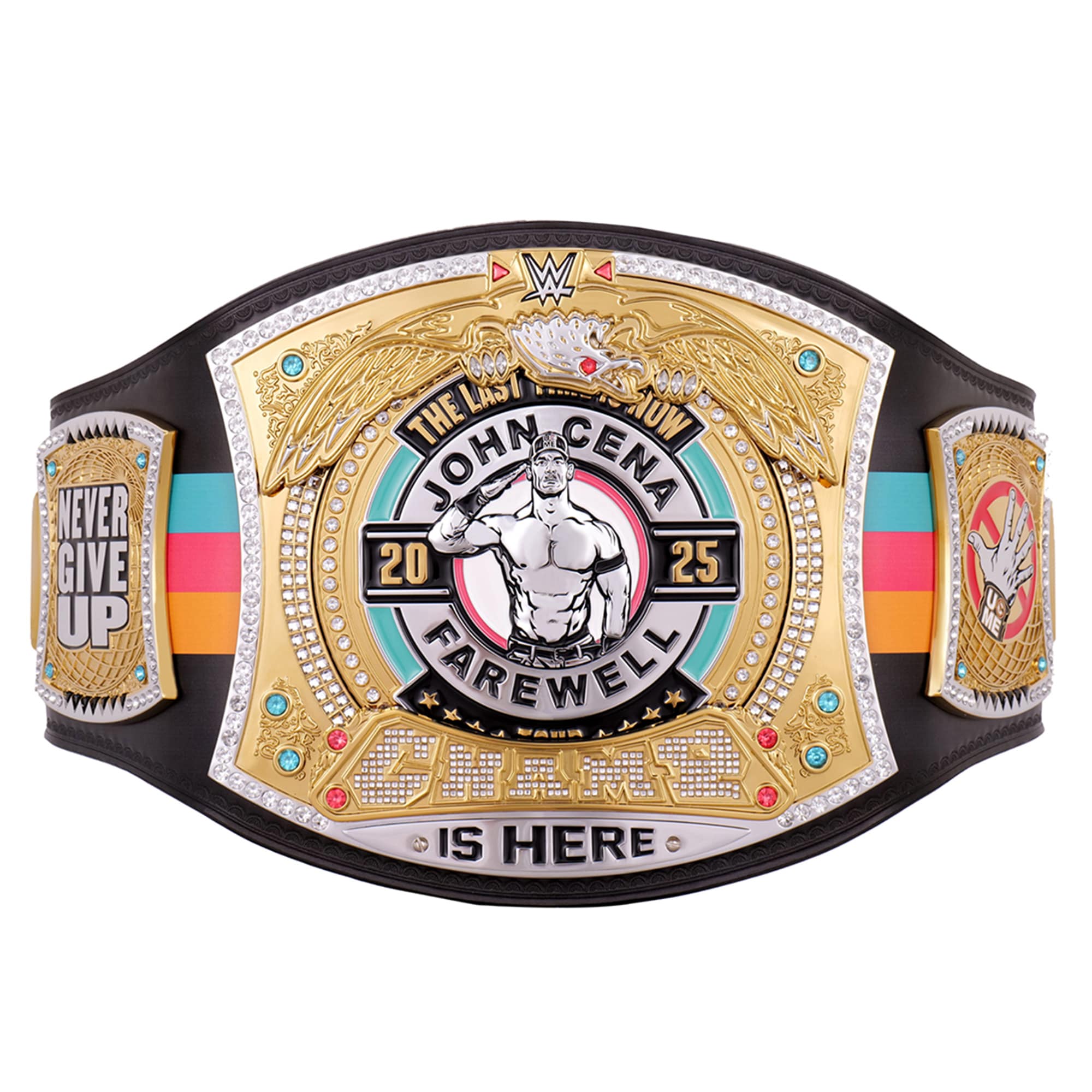 John Cena Farewell Tour 2025 San Antonio WWE Championship Spinner Belt