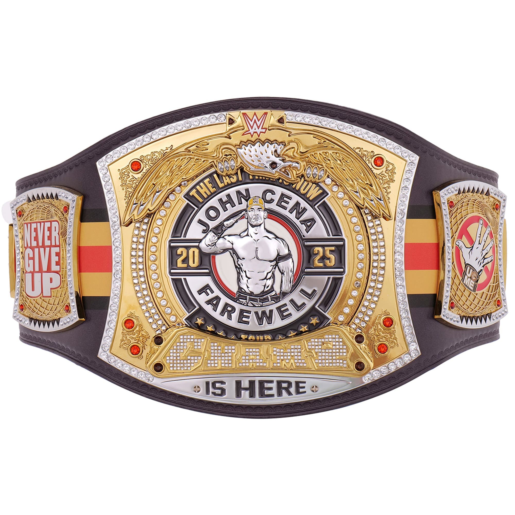 John Cena Farewell Tour 2025 San Diego Spinner Championship Replica Title Belt