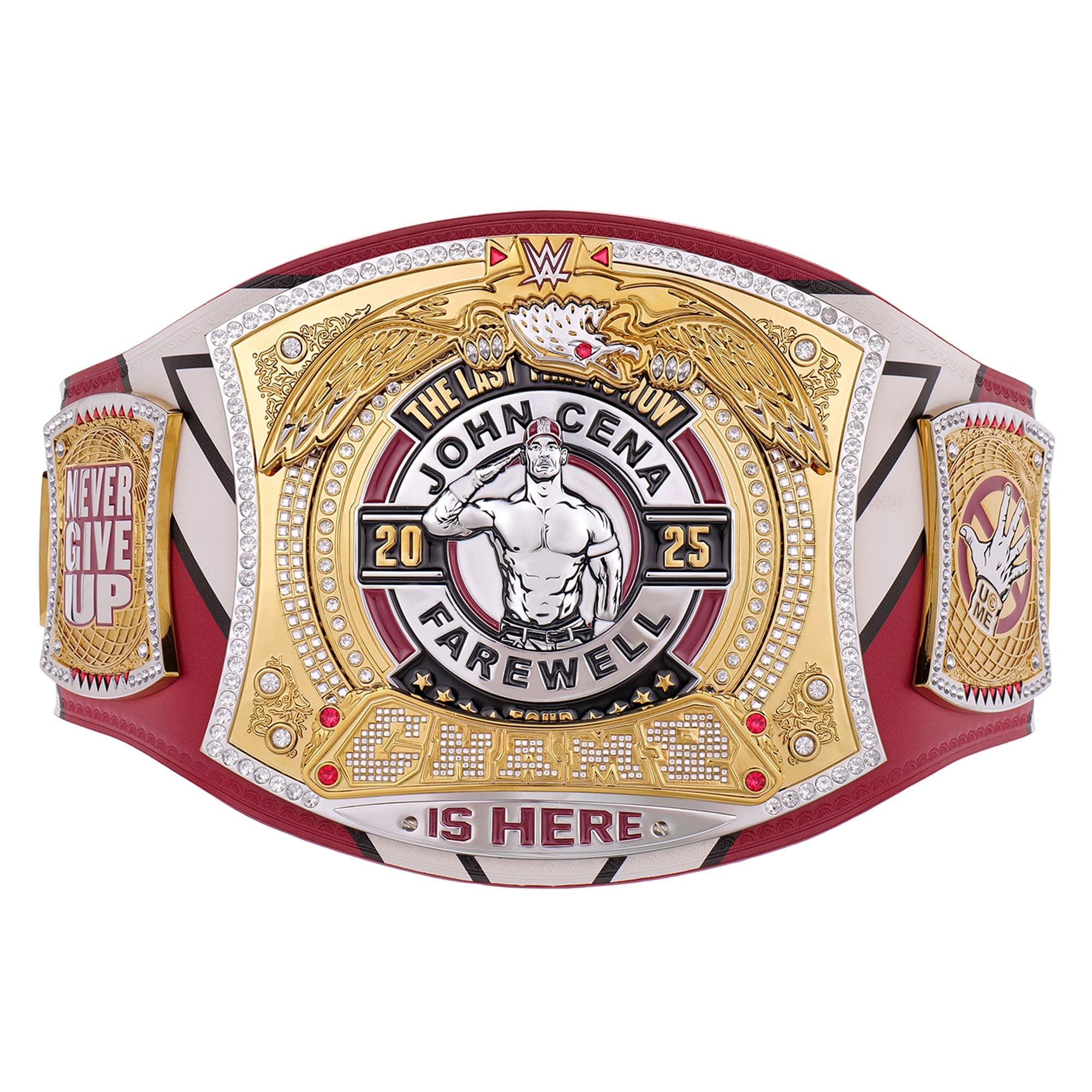 John Cena Farewell Tour 2025 Springfield Championship Replica Title Belt