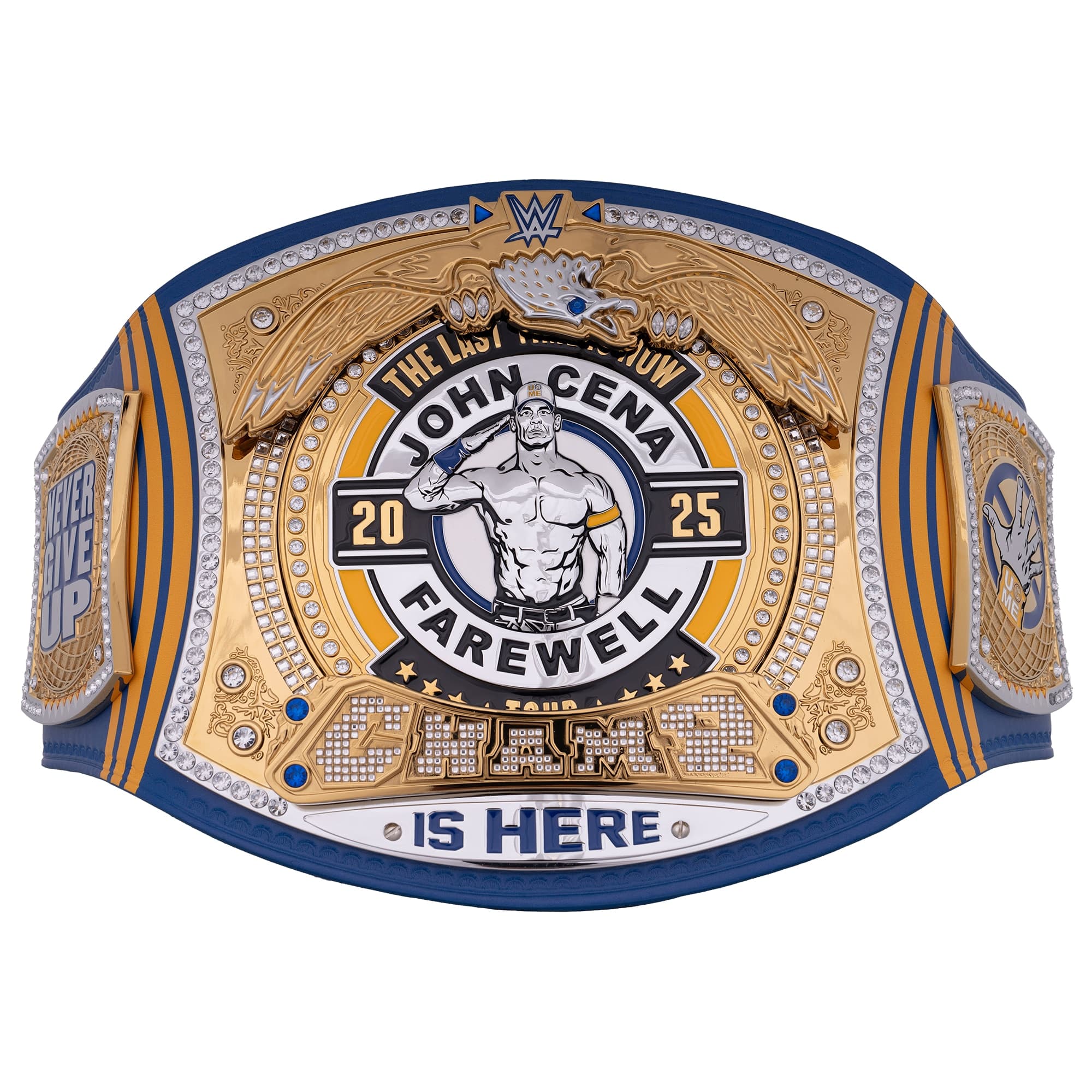 John Cena Farewell Tour 2025 St. Louis WWE Championship Spinner Belt