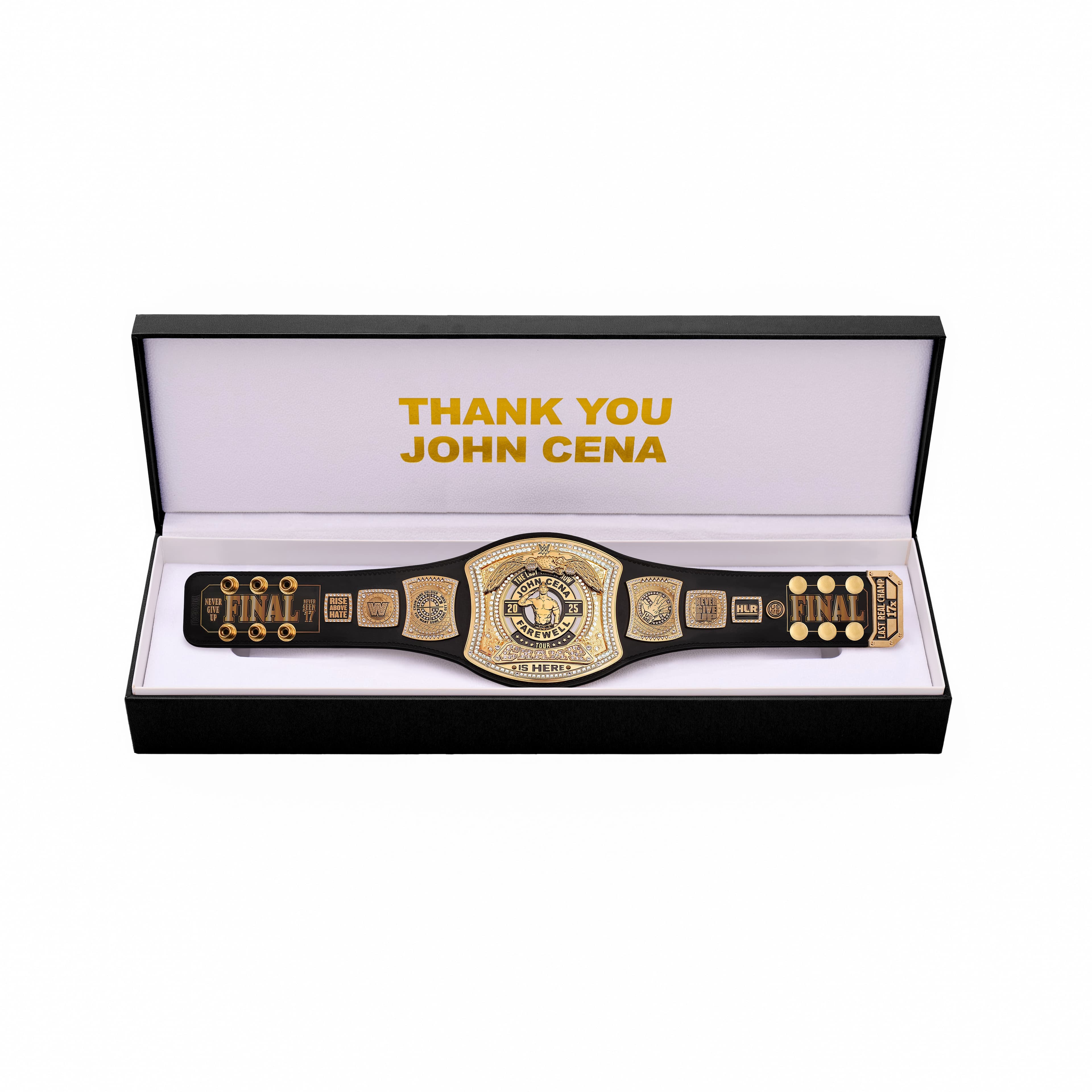 John Cena Thank You Cena Mini Replica Spinner Championship Title Belt