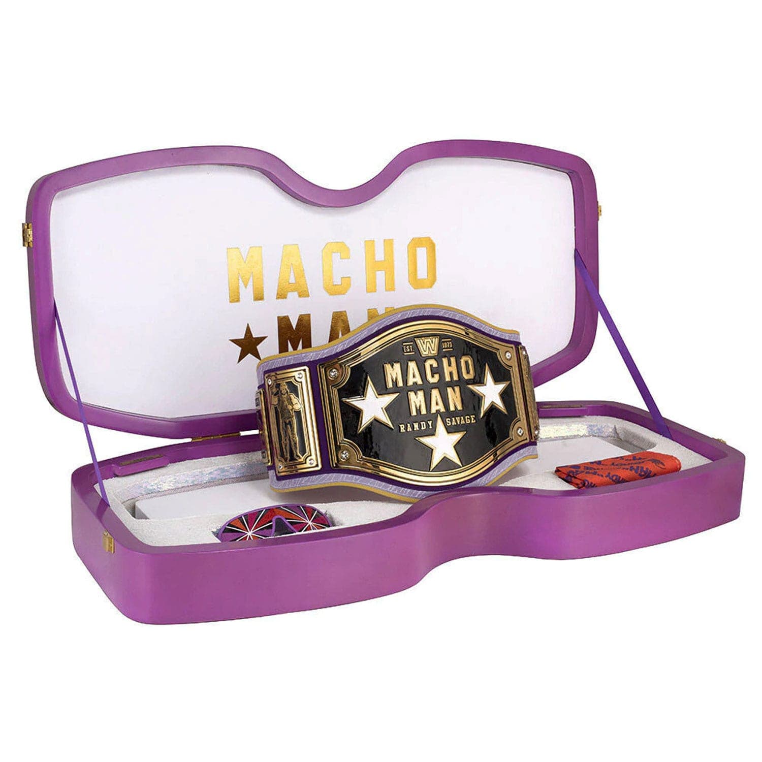 Macho Man Randy Savage Legacy Championship Title Belt