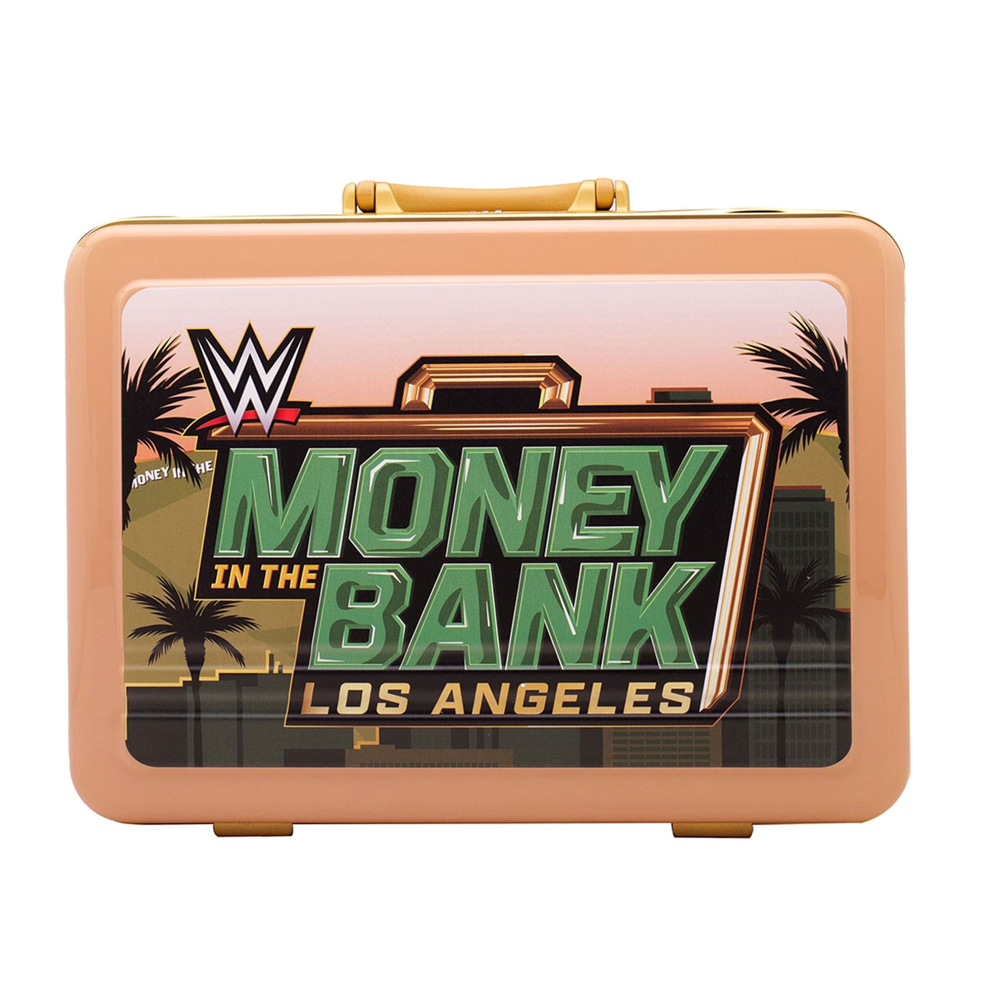 Money In The Bank 2025 Gold Replica Briefcase