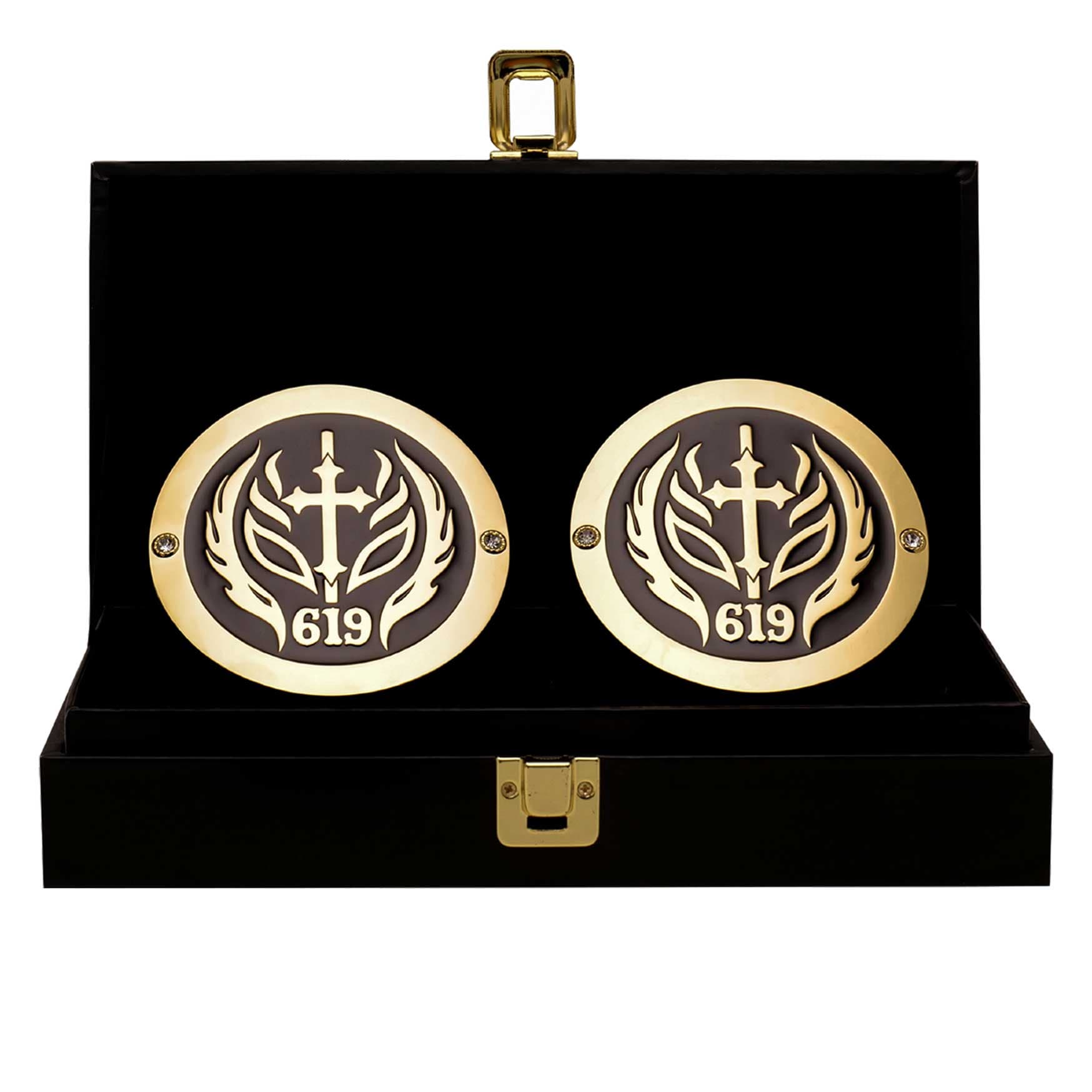 Rey Mysterio Championship Side Plate Set