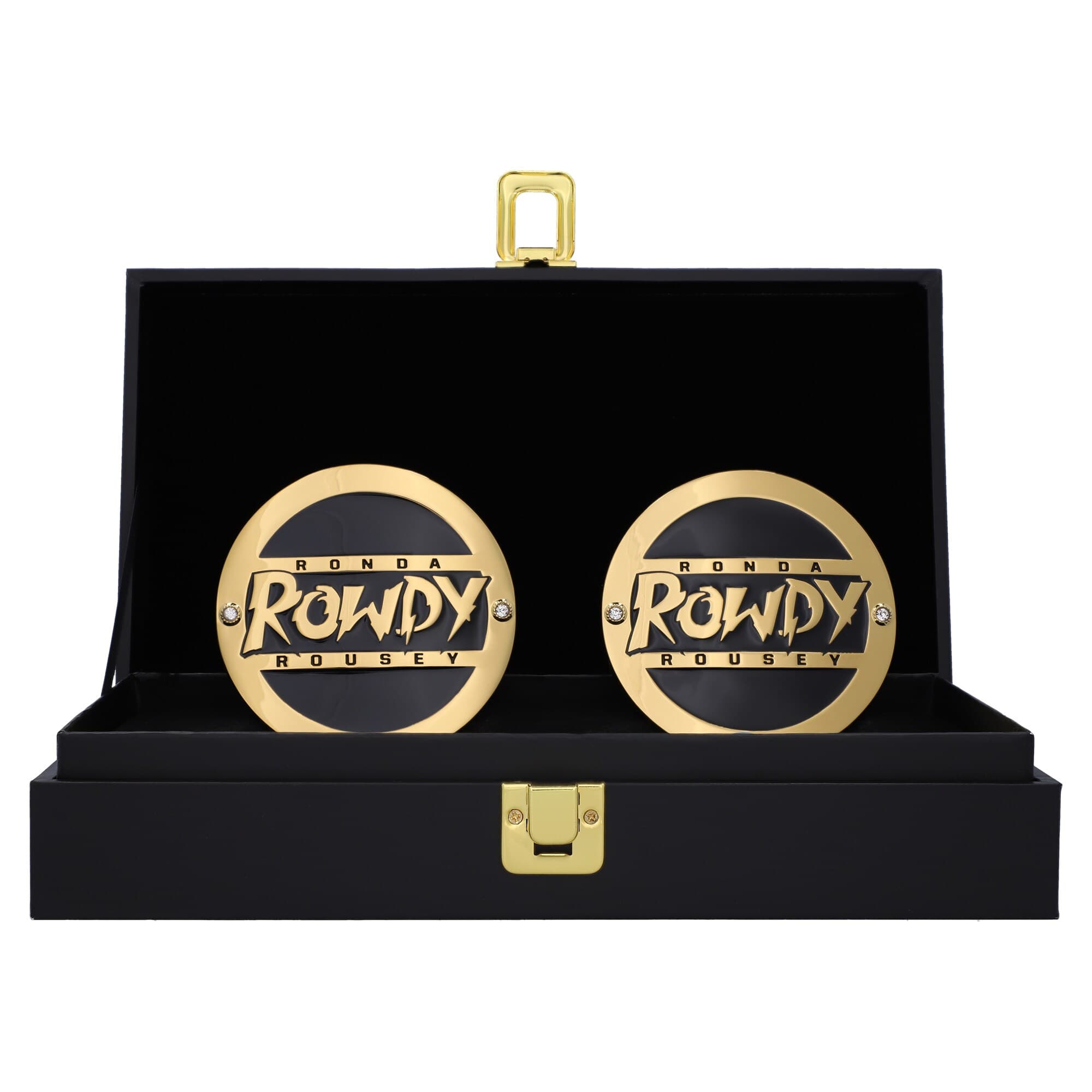 Ronda Rousey Championship Side Plate Set