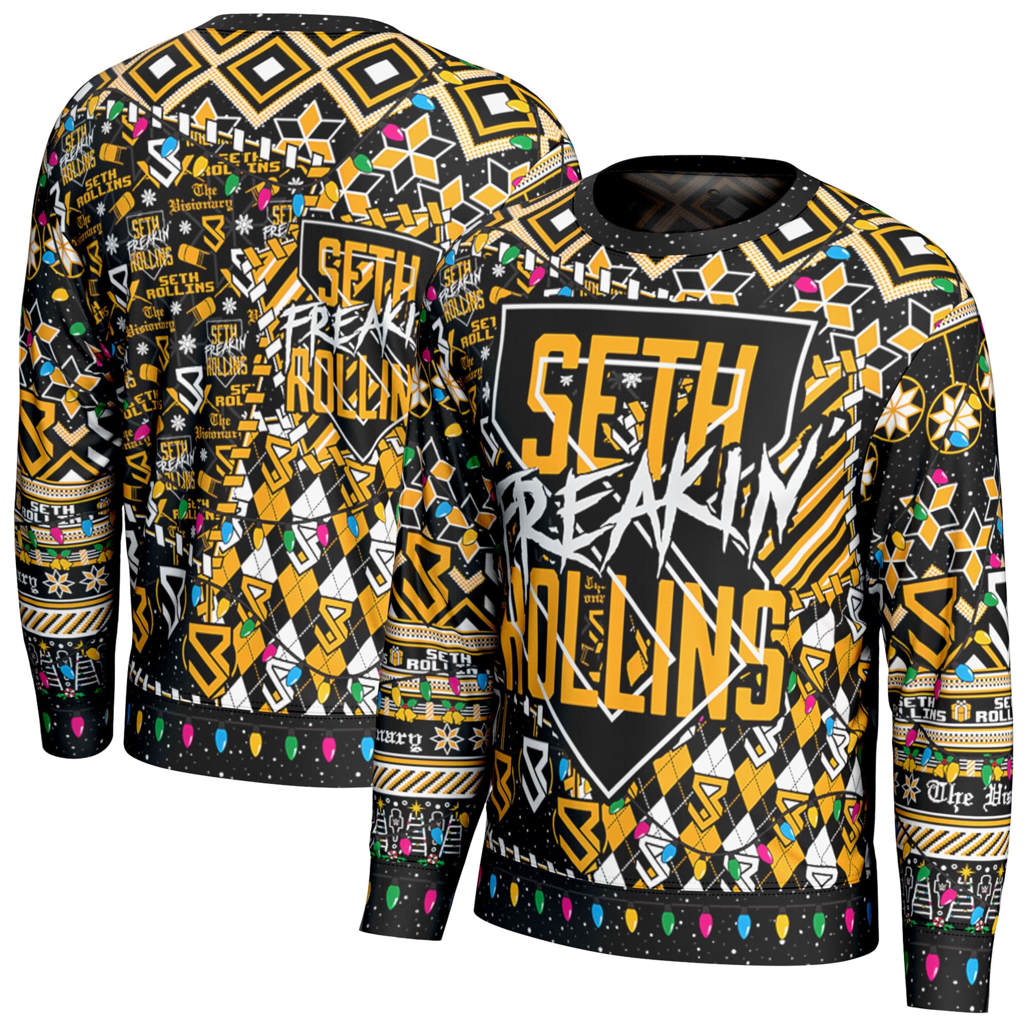 Seth Rollins Holiday Sweater Kids