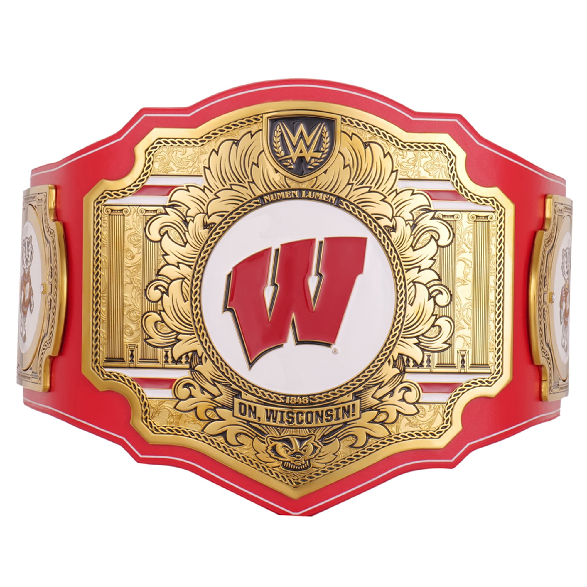 Wisconsin Badgers WWE Legacy Title Belt