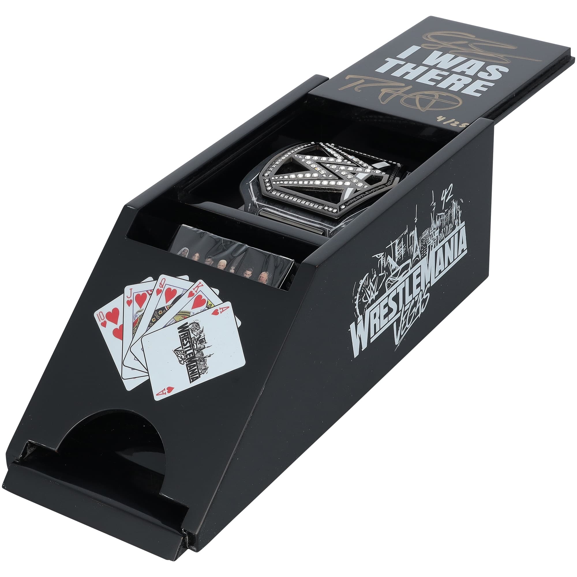 WrestleMania 42 Blackjack Shoe Mini Title Belt