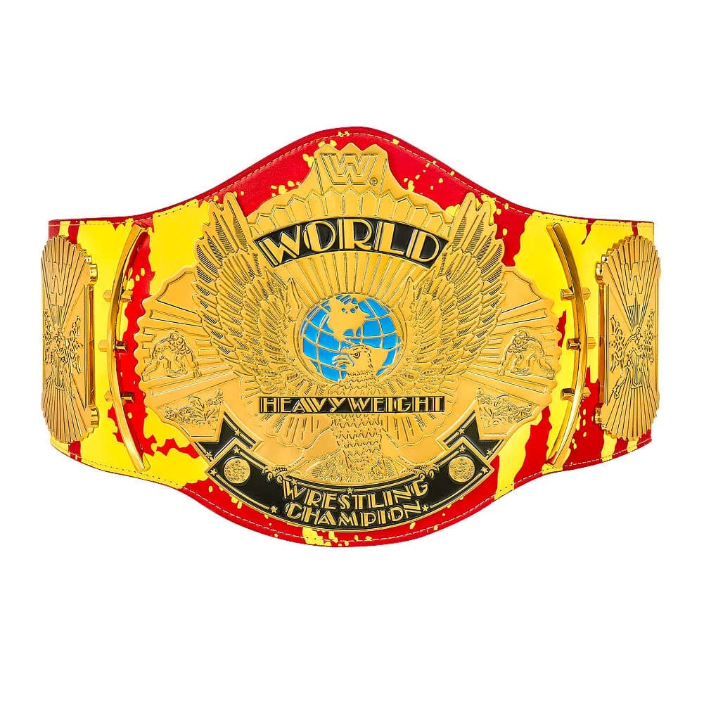 WWE Championship Hulk Hogan Signature Series Replica Title Belt