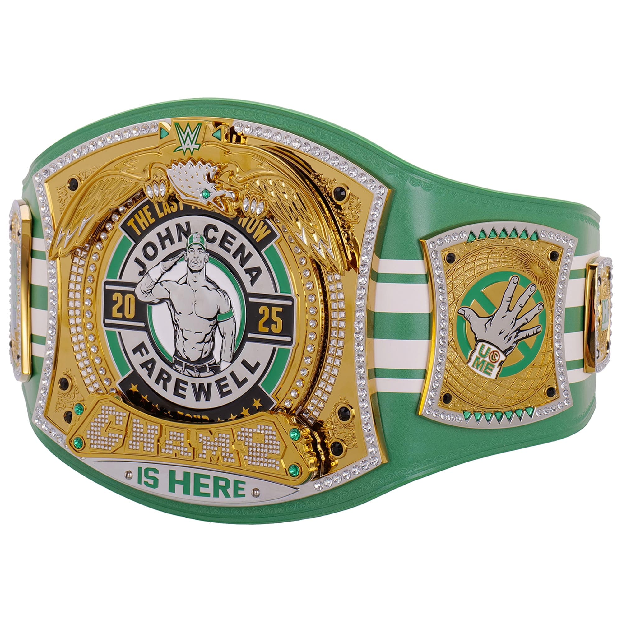 WWE Championship John Cena Farewell Tour 2025 Boston Spinner