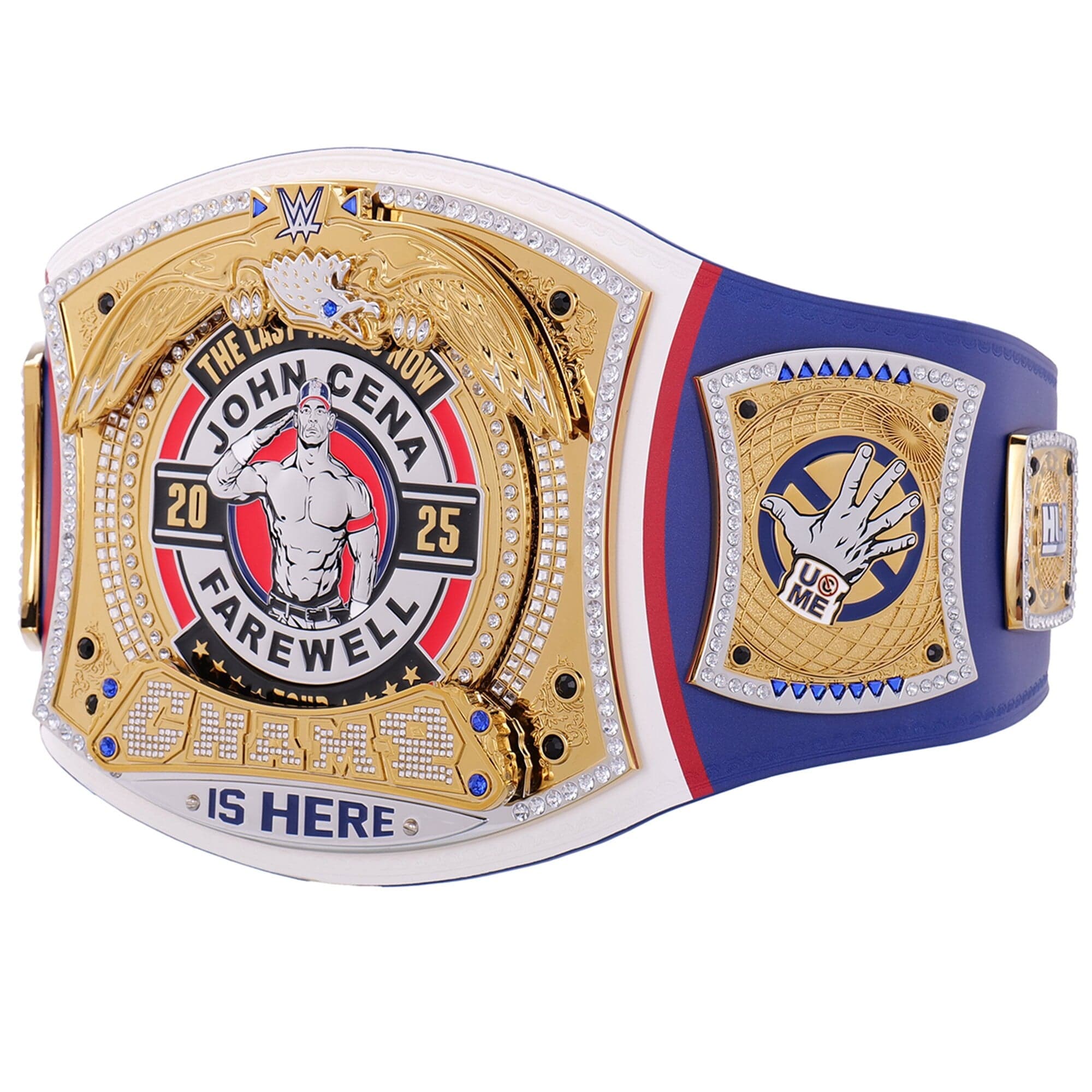 WWE Championship Spinner Belt John Cena Farewell SummerSlam 2025