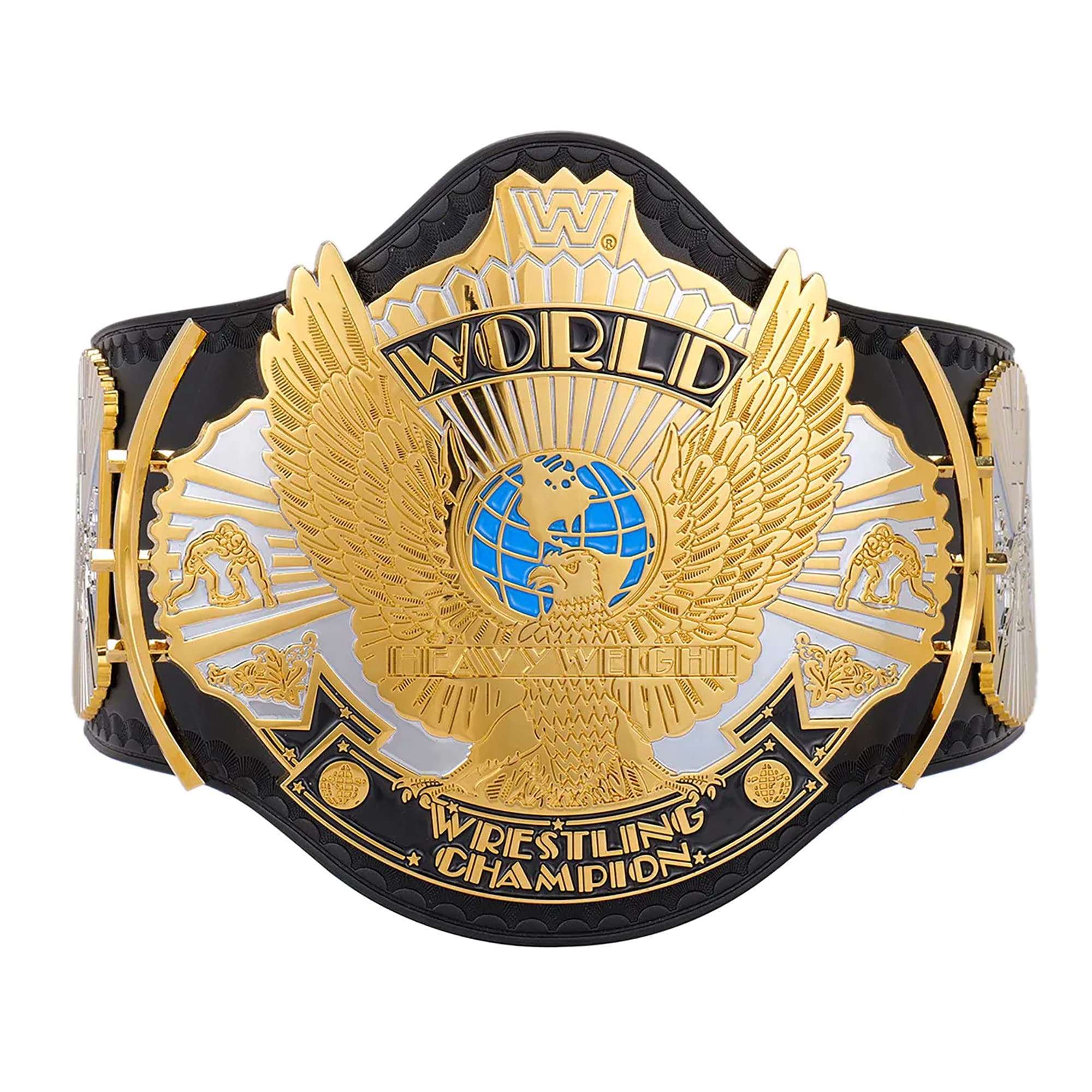 WWE Championship Winged Eagle Dual Plated Replica Title Belt