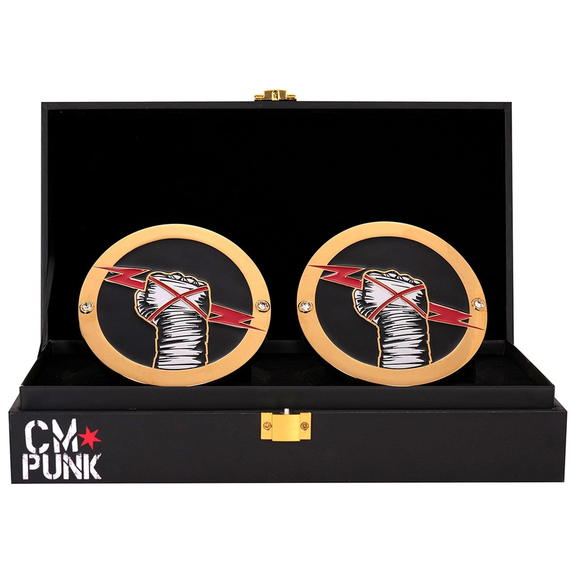 WWE CM Punk Side Plate Set