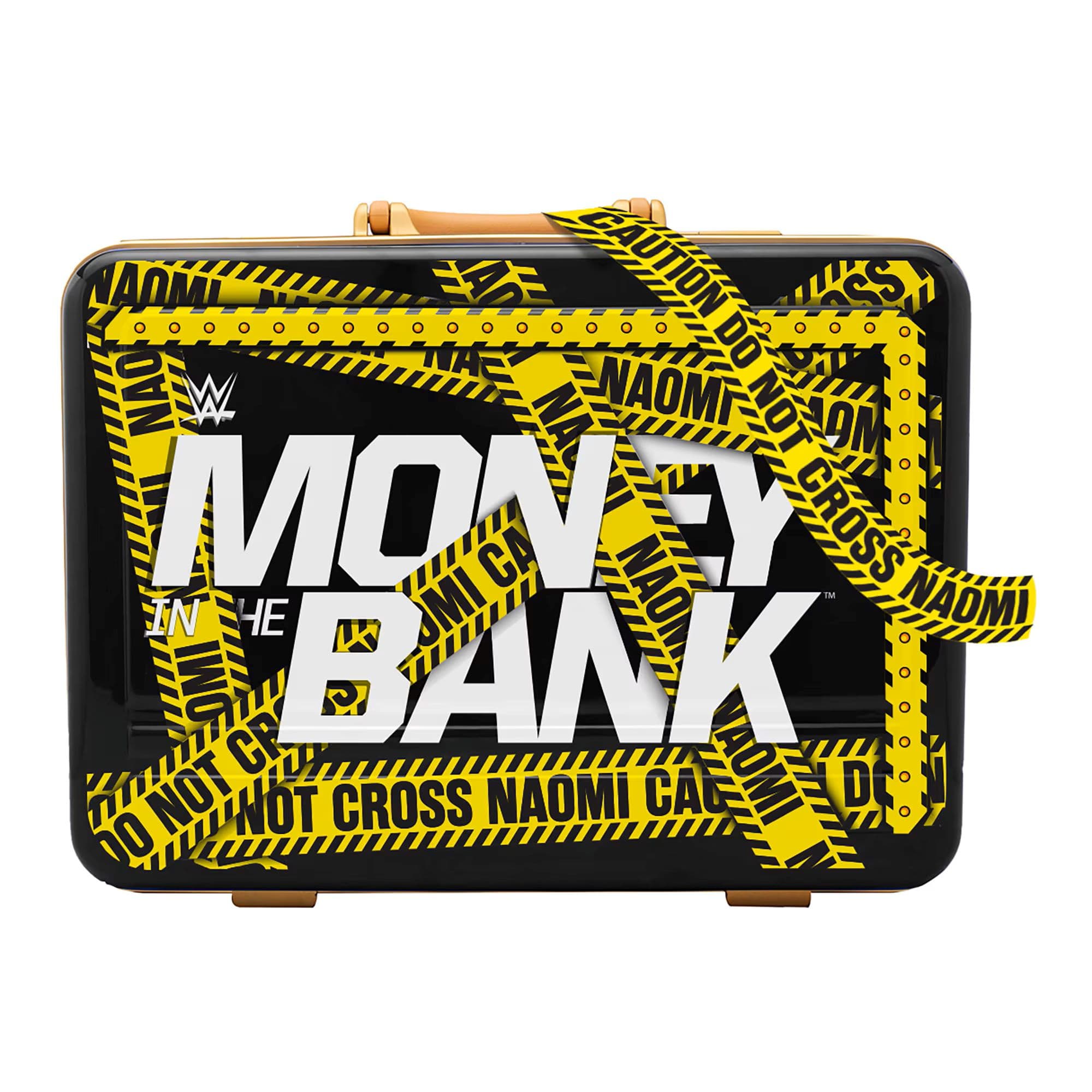 WWE Naomi Money in the Bank Caution Tape Replica Briefcase
