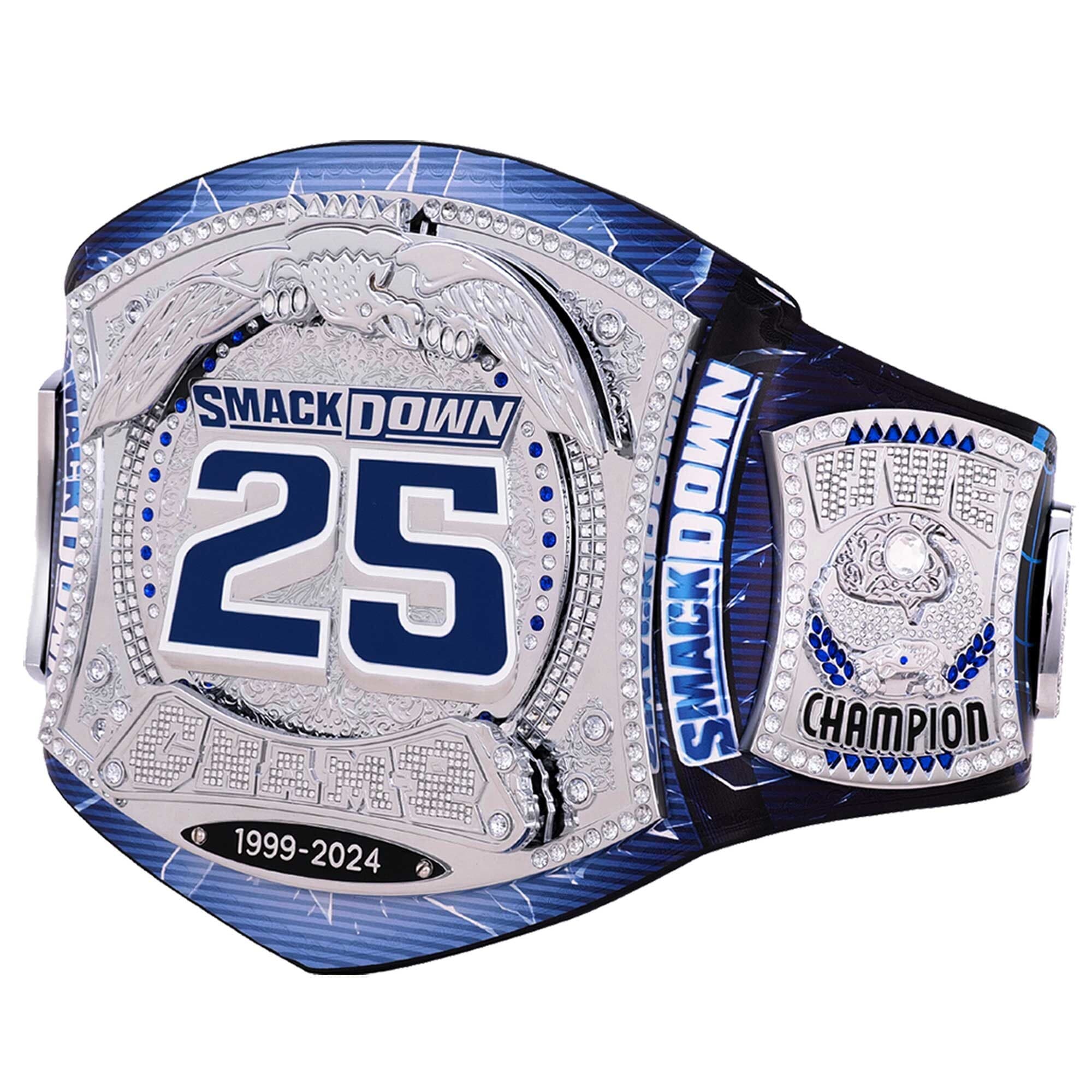 WWE SmackDown 25 Years Spinner Special Edition Title Belt