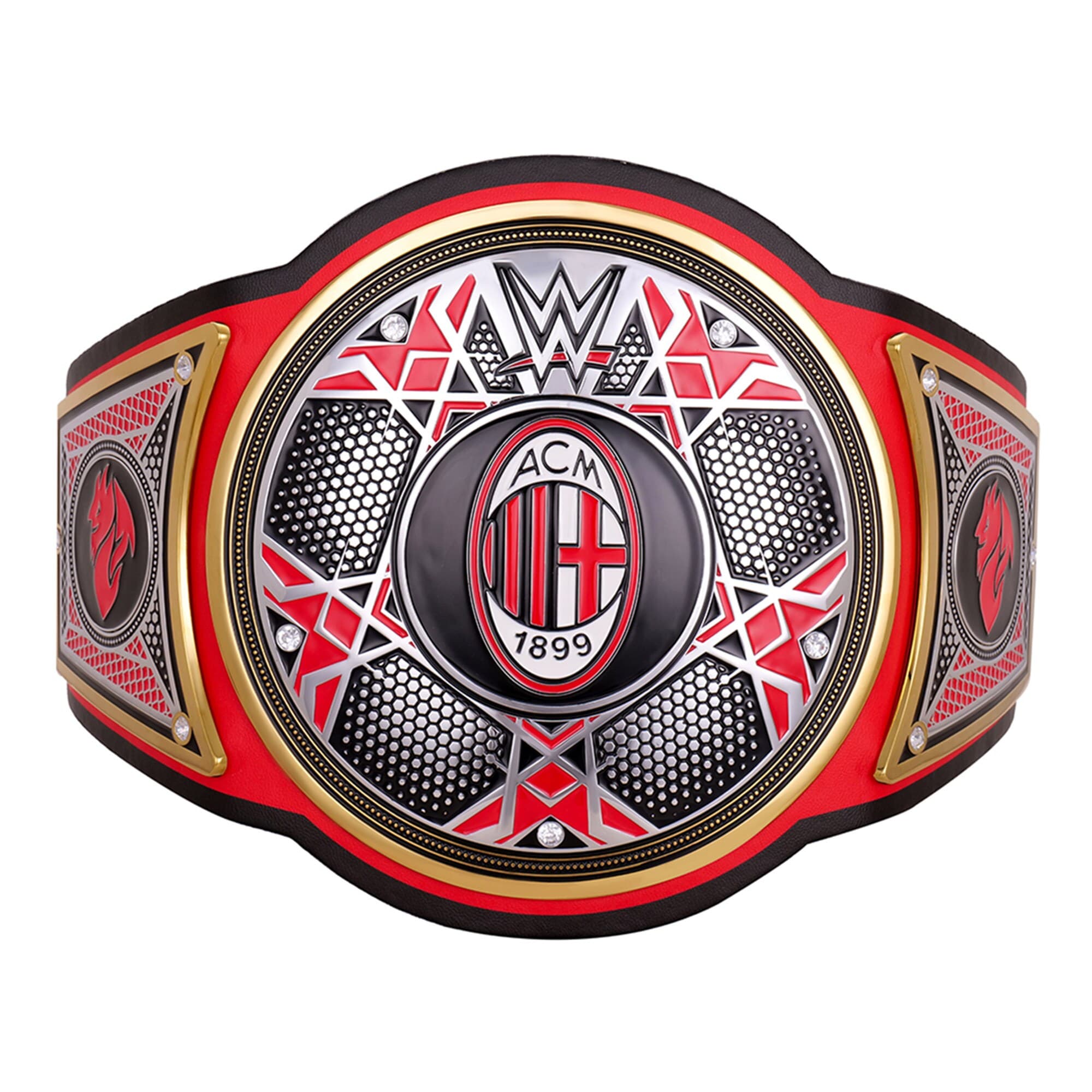 WWE x AC Milan Legacy Championship Replica Title Belt