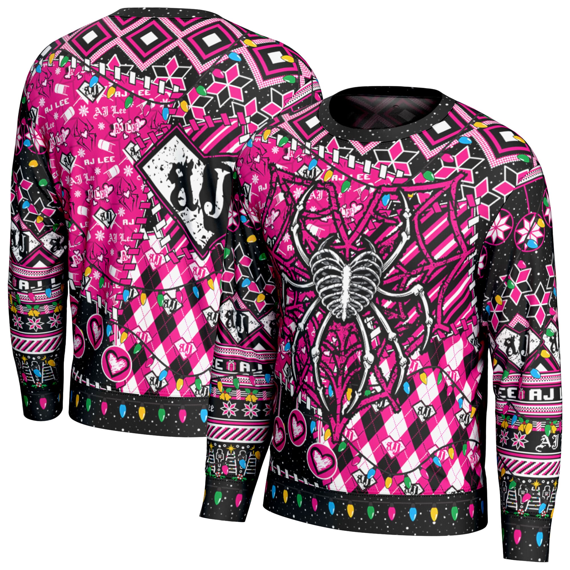 Youth ProSphere Black AJ Lee Holiday Sweater