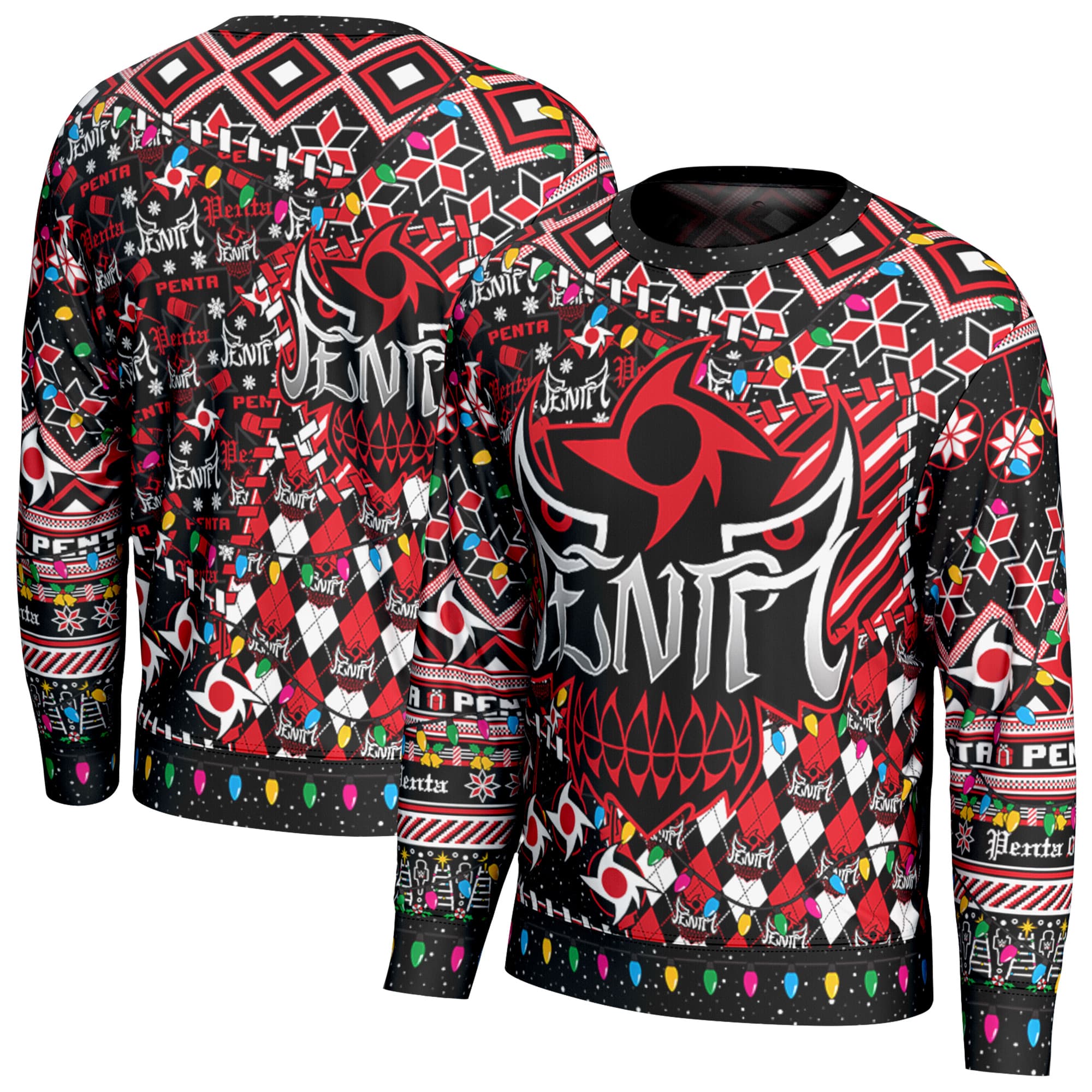 Youth ProSphere Black Penta Holiday Sweater